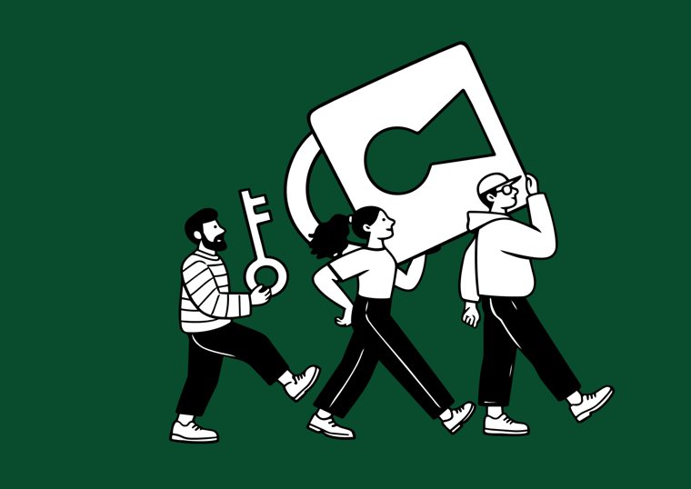 Ilustración: tu información resguardada